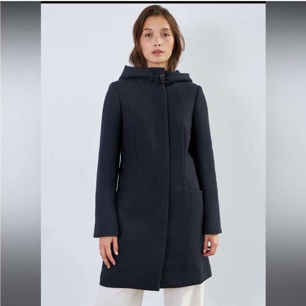 Aritzia Pearce coat navy blue XS